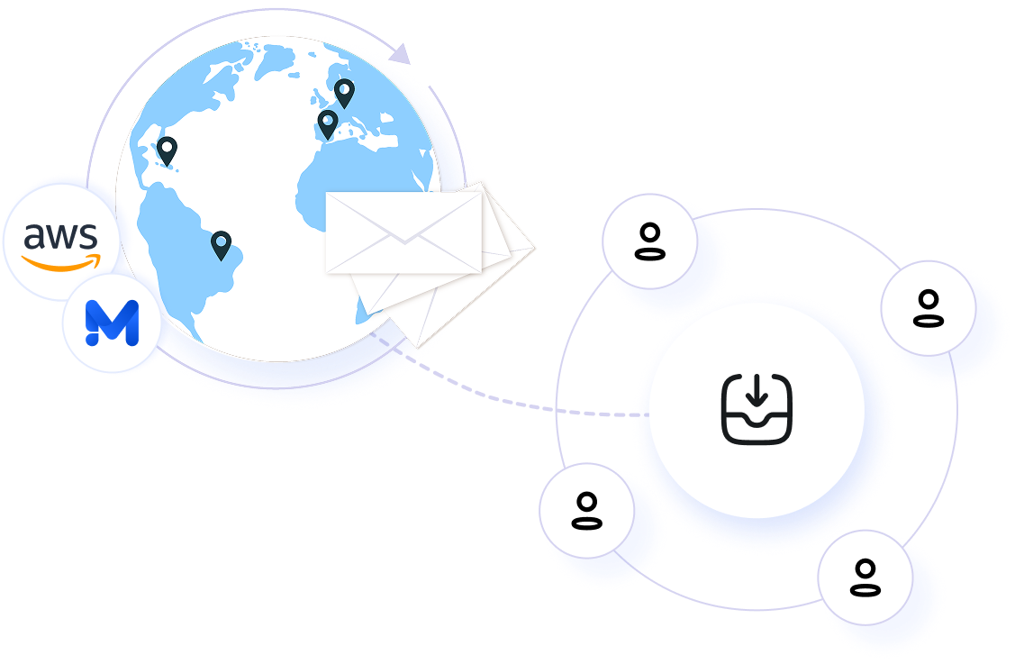Email Sending Illustration